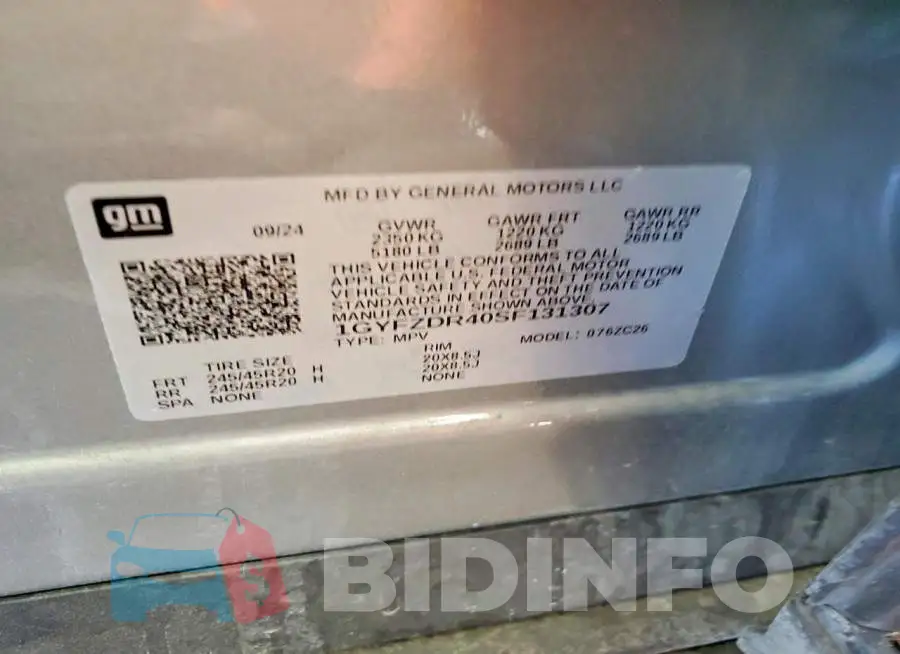 1GYFZDR40SF131307 Photo# 14