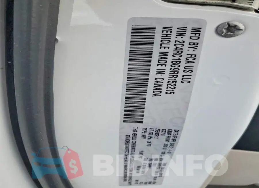 2C4RC1BG9RR152215 Photo# 13