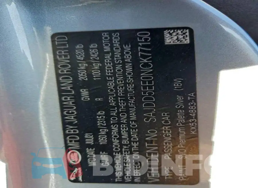 SAJDD5EE0NCK77150 Photo# 12