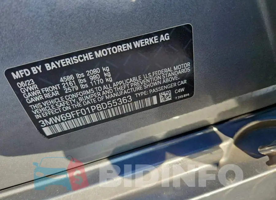 3MW69FF01P8D55363 Photo# 12