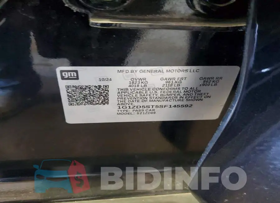 1G1ZD5ST5SF145592 Photo# 12