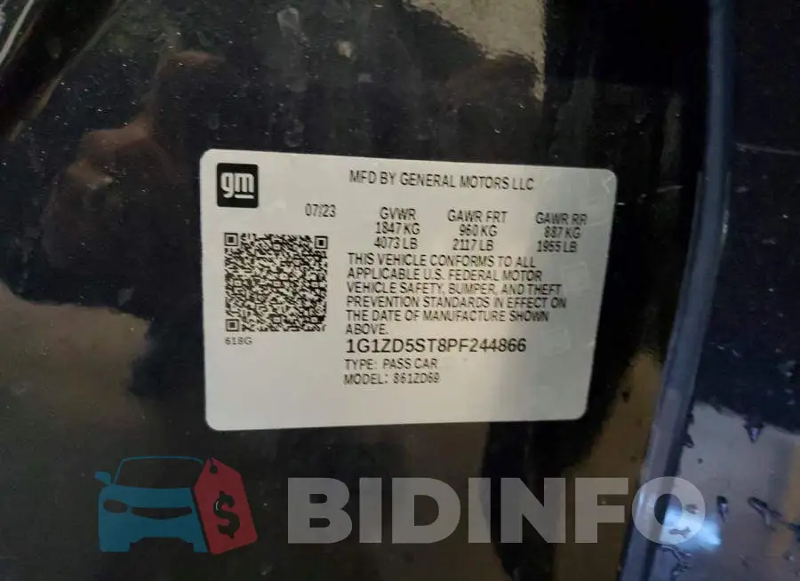 1G1ZD5ST8PF244866 Photo# 12
