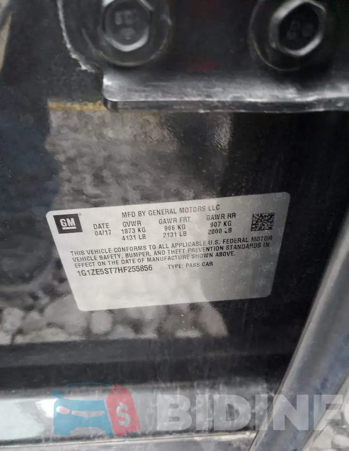 1G1ZE5ST7HF255856 Photo# 12