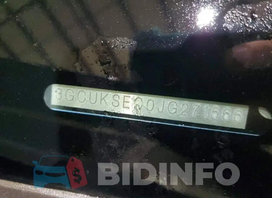 3GCUKSEC0JG271566 Photo# 12