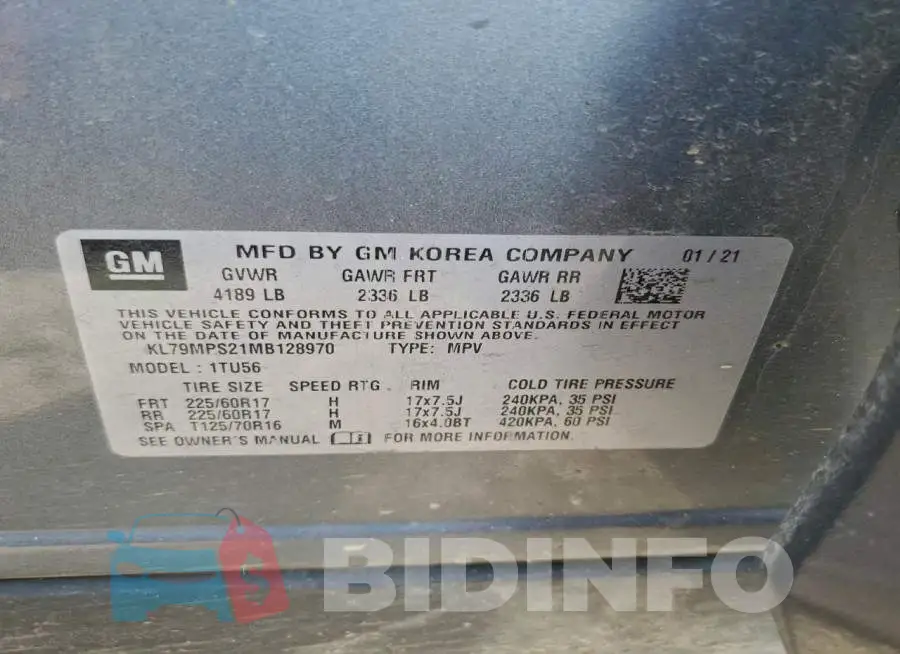 KL79MPS21MB128970 Photo# 13