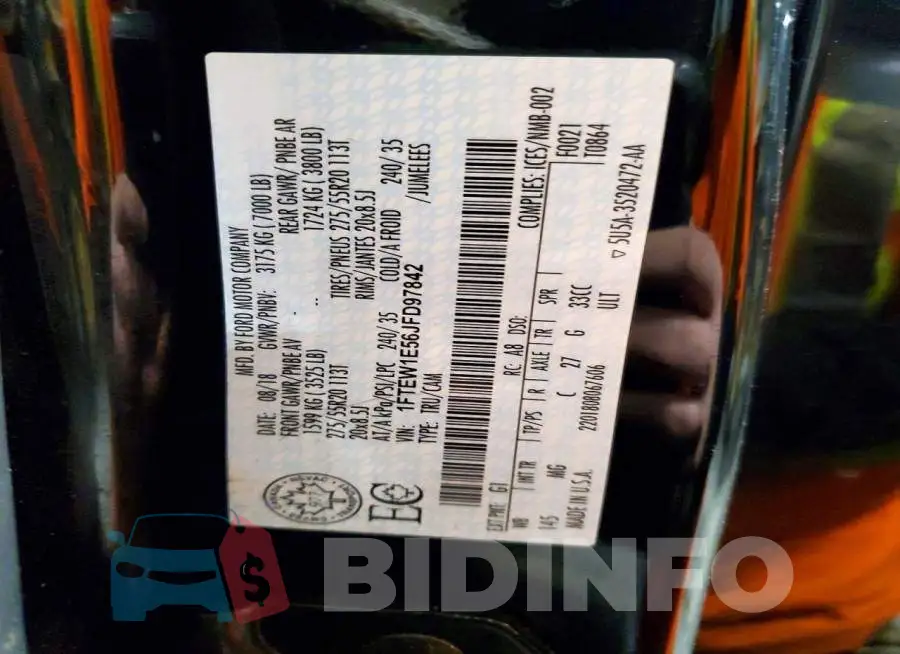 1FTEW1E56JFD97842 Photo# 12