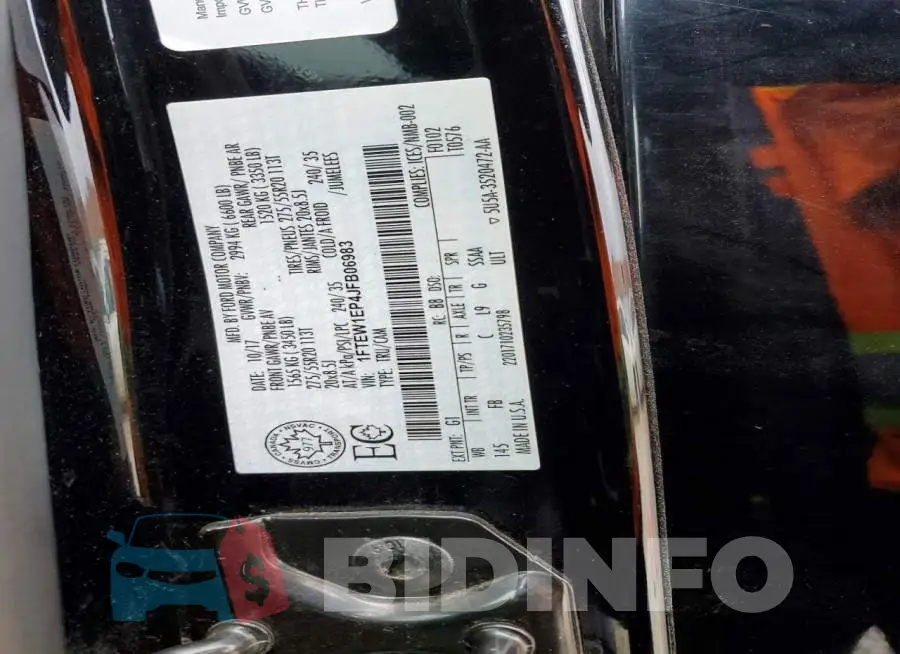 1FTEW1EP4JFB06983 Photo# 12
