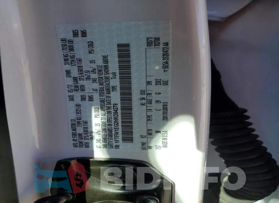 1FTFW1EG2HKD94279 Photo# 12