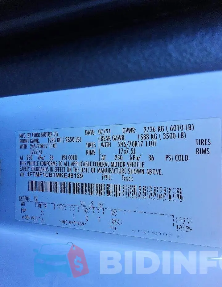 1FTMF1CB1MKE48129 Photo# 12