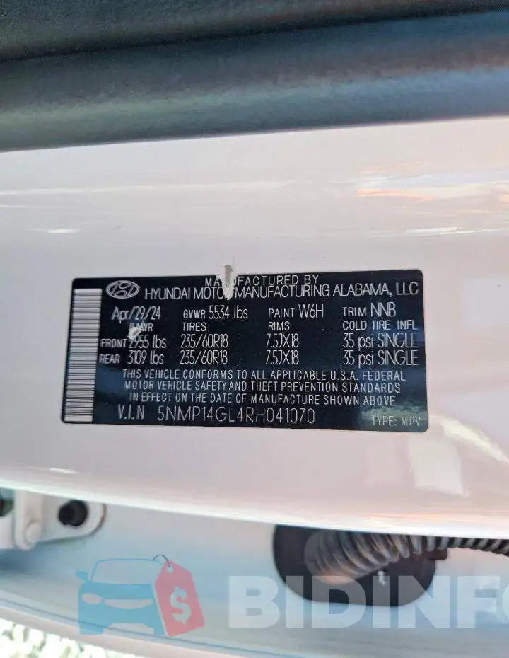 5NMP14GL4RH041070 Photo# 12