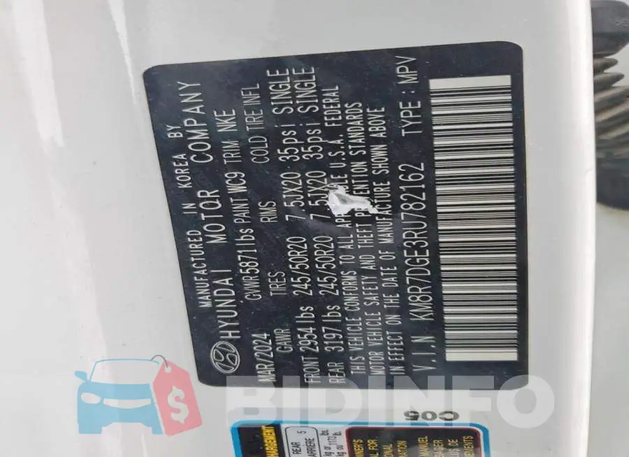 KM8R7DGE3RU782162 Photo# 14