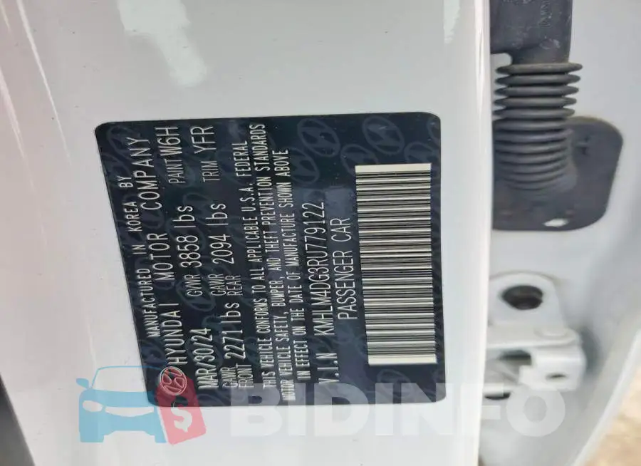 KMHLM4DG3RU779122 Photo# 12