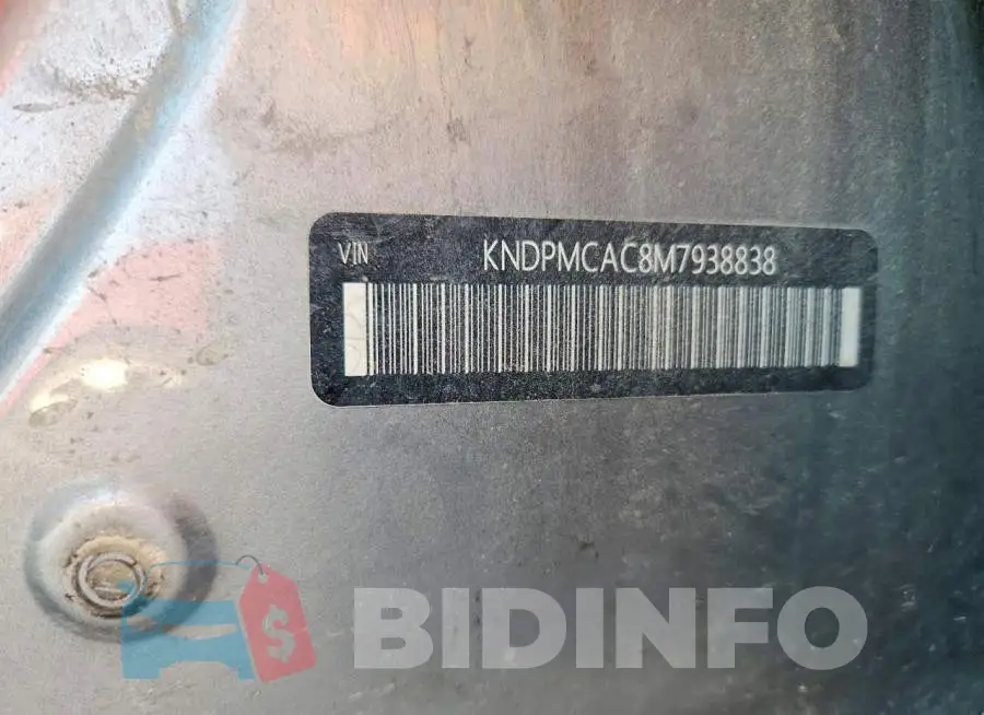 KNDPMCAC8M7938838 Photo# 12