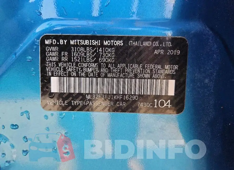 ML32F3FJ1KHF16290 Photo# 12
