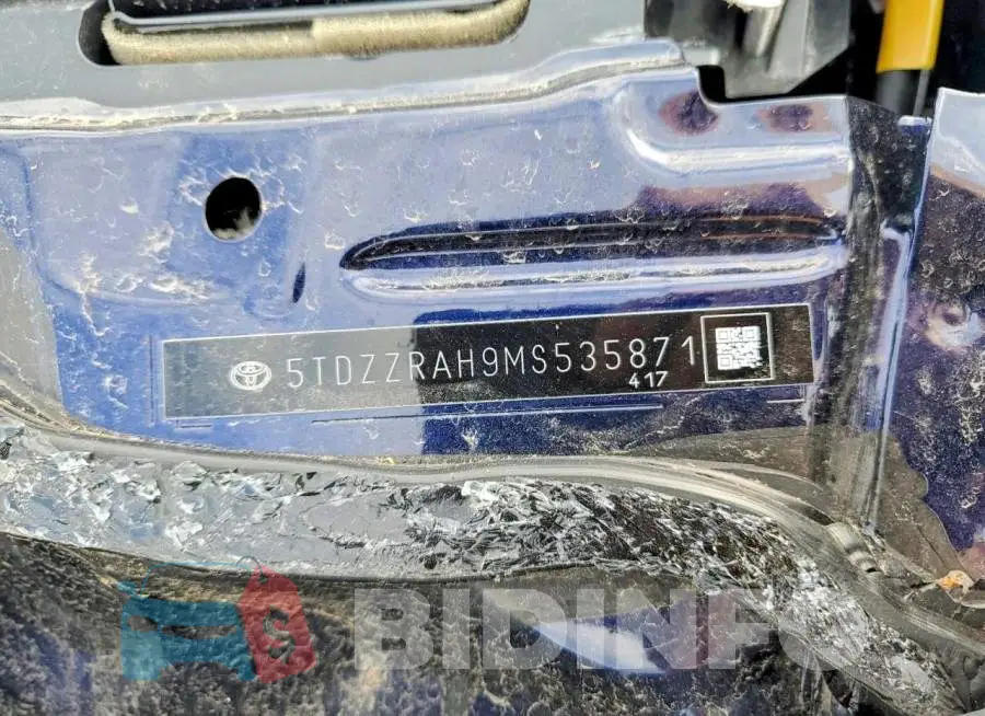 5TDZZRAH9MS535871 Photo# 12