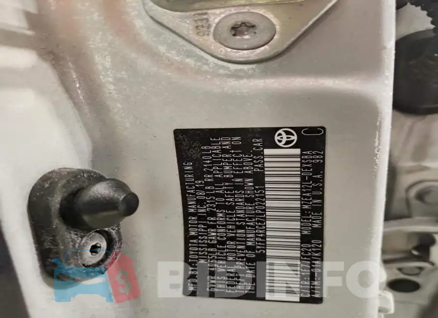 5YFP4RCE7LP022151 Photo# 13
