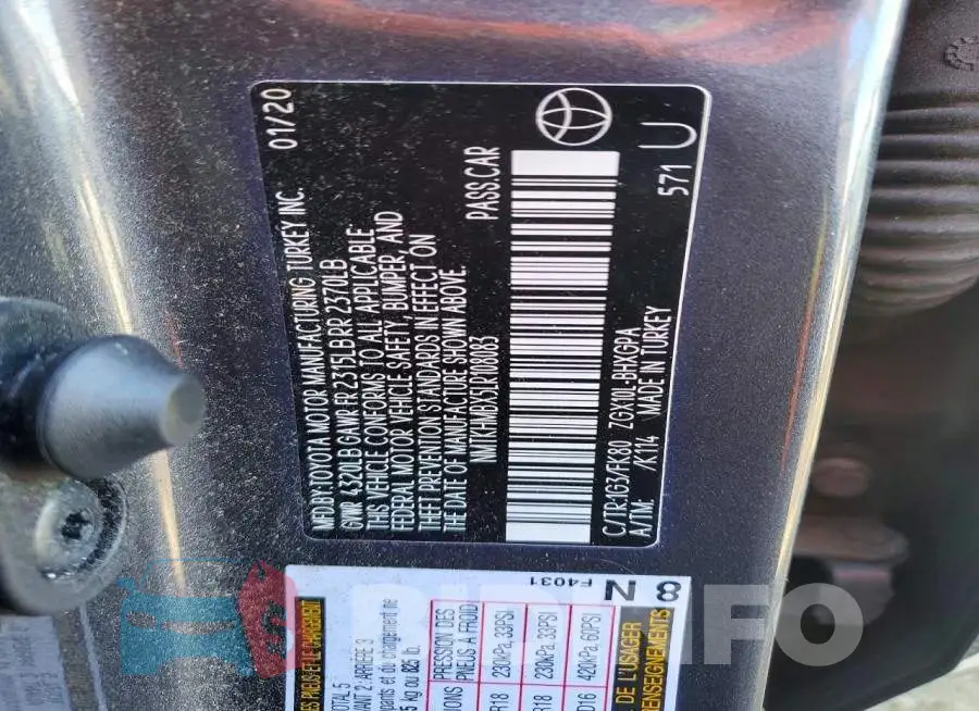 NMTKHMBX5LR108083 Photo# 12