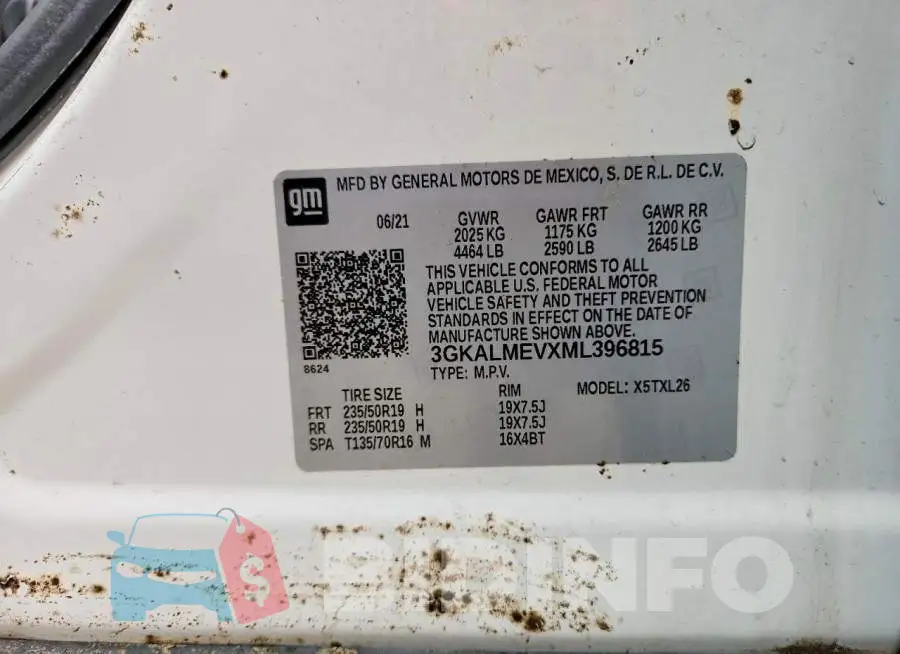 3GKALMEVXML396815 Photo# 13