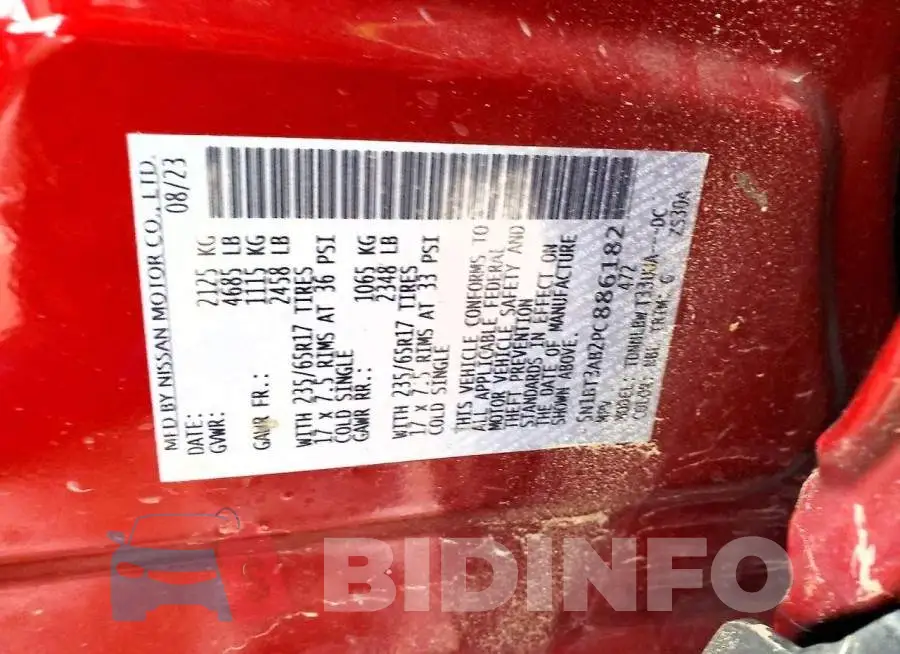 5N1BT3AB2PC886182 Photo# 12