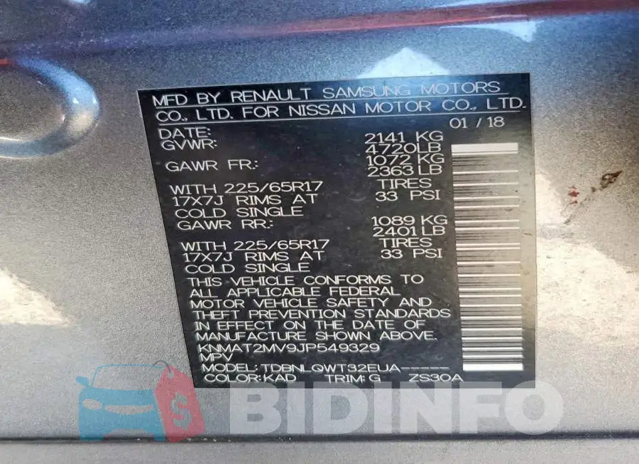 KNMAT2MV9JP549329 Photo# 13