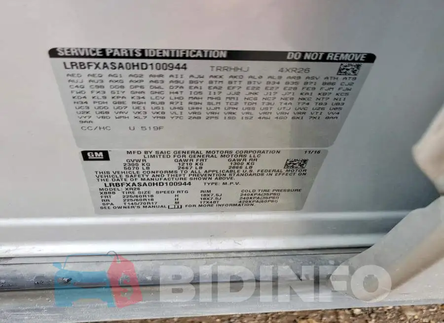 LRBFXASA0HD100944 Photo# 12