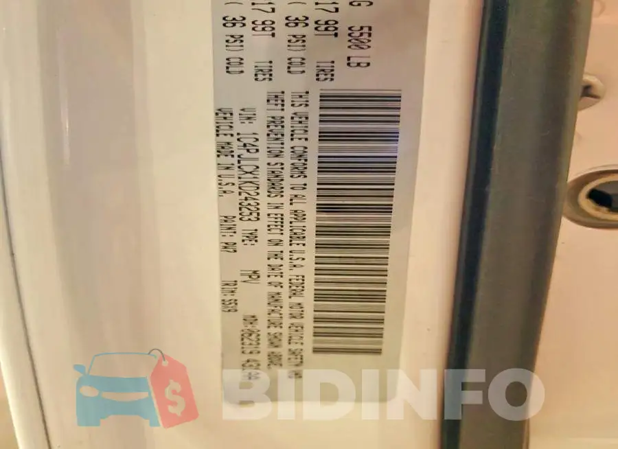 1C4PJLCX1KD243253 Photo# 13