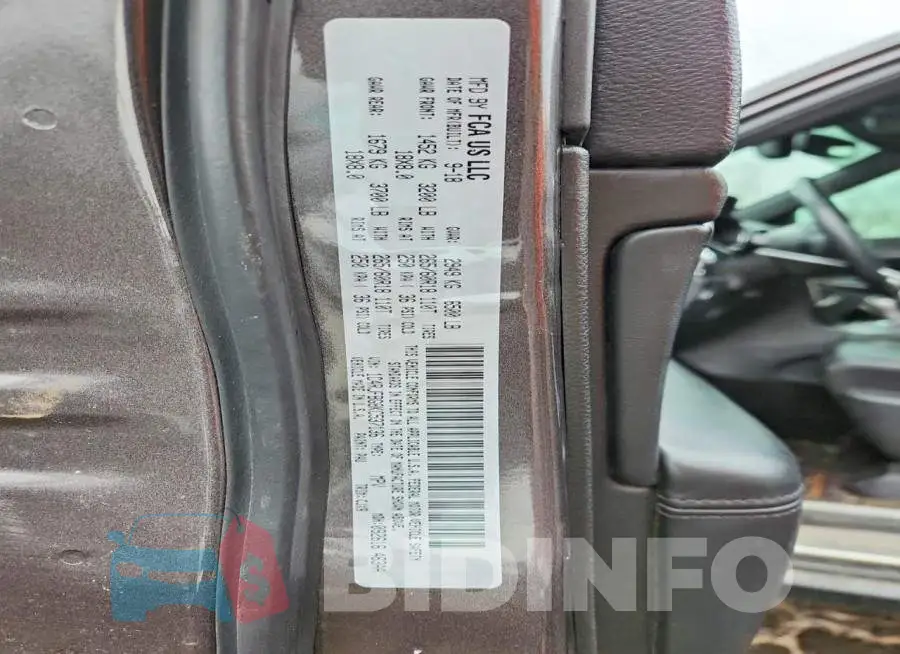 1C4RJFBG8KC537136 Photo# 13