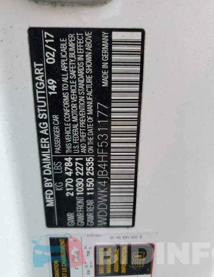 WDDWK4JB4HF531177 Photo# 12