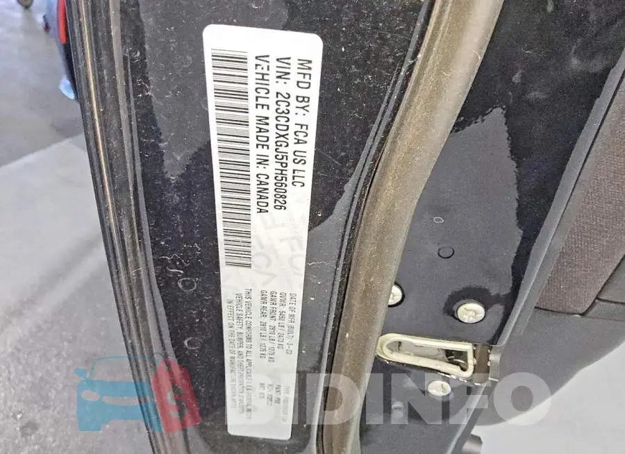 2C3CDXGJ5PH560826 Photo# 13