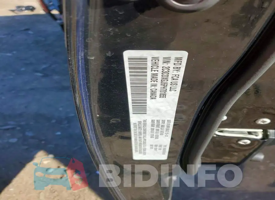 2C3CDXGJ6PH701855 Photo# 12
