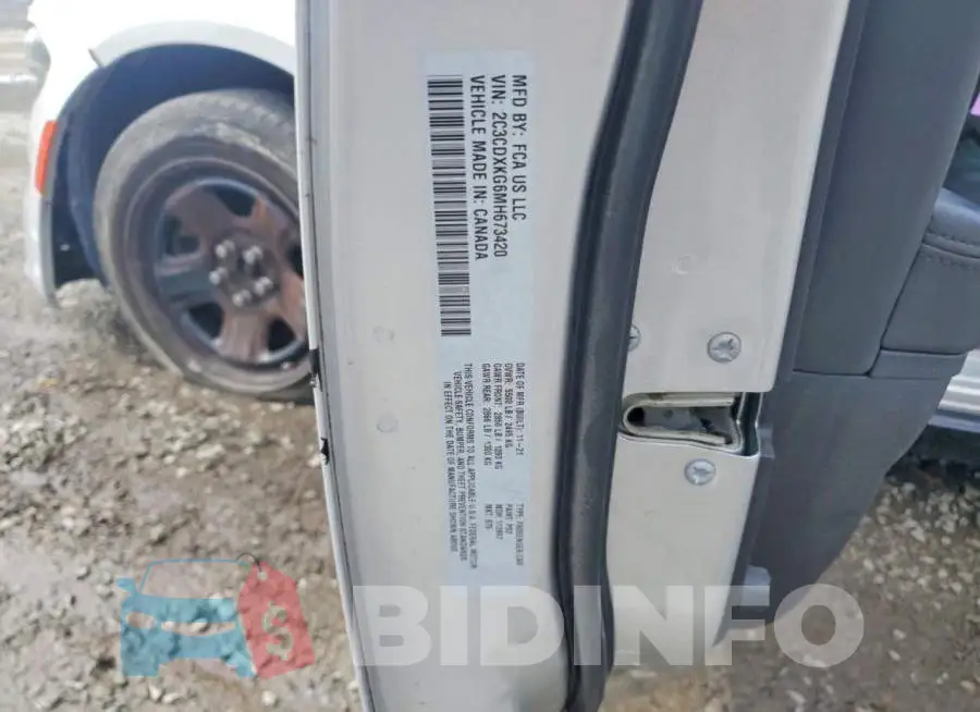 2C3CDXKG6MH673420 Photo# 13
