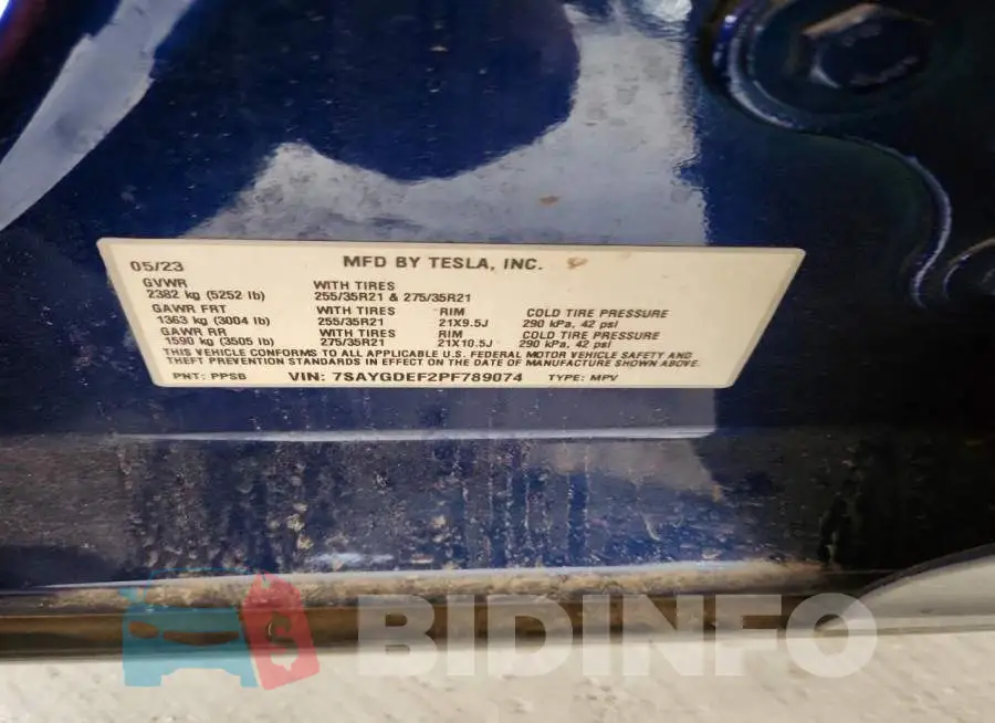 7SAYGDEF2PF789074 Photo# 12