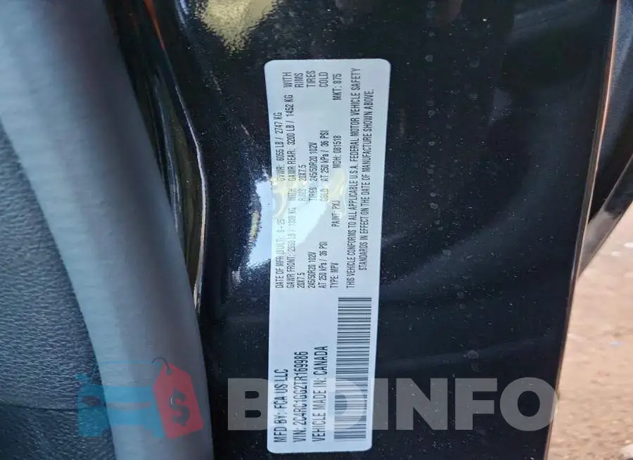 2C4RC1GG2TR169986 Photo# 13