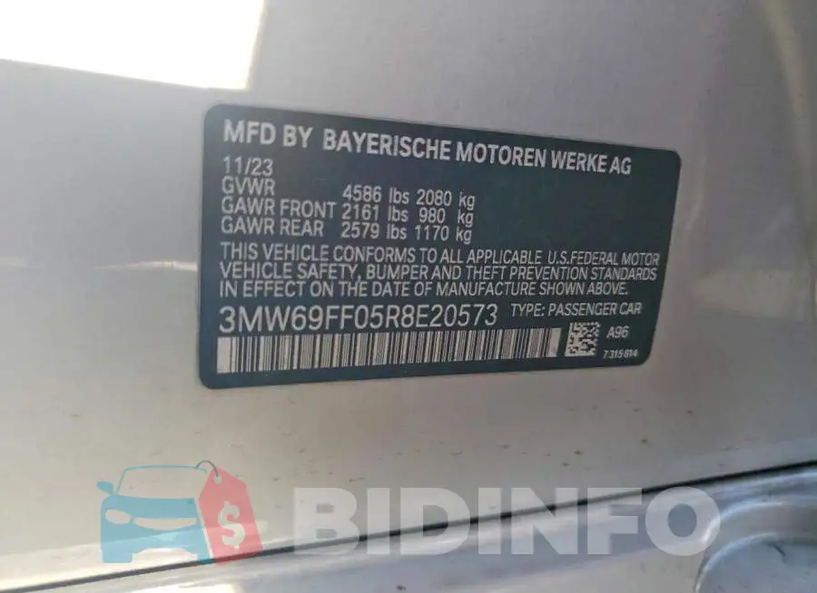 3MW69FF05R8E20573 Photo# 12