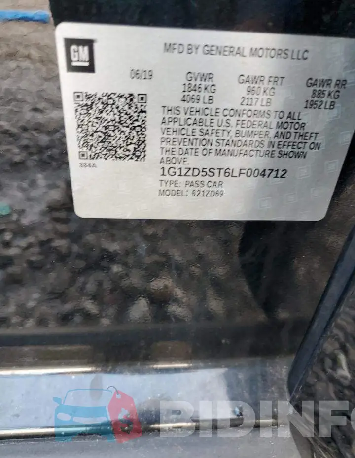 1G1ZD5ST6LF004712 Photo# 12
