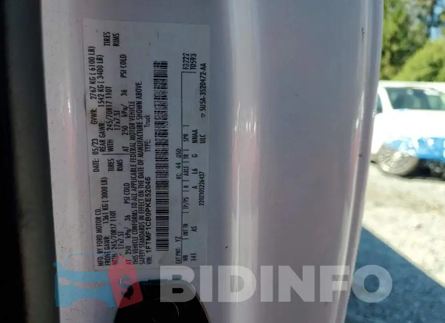 1FTMF1CB0PKE52046 Photo# 12