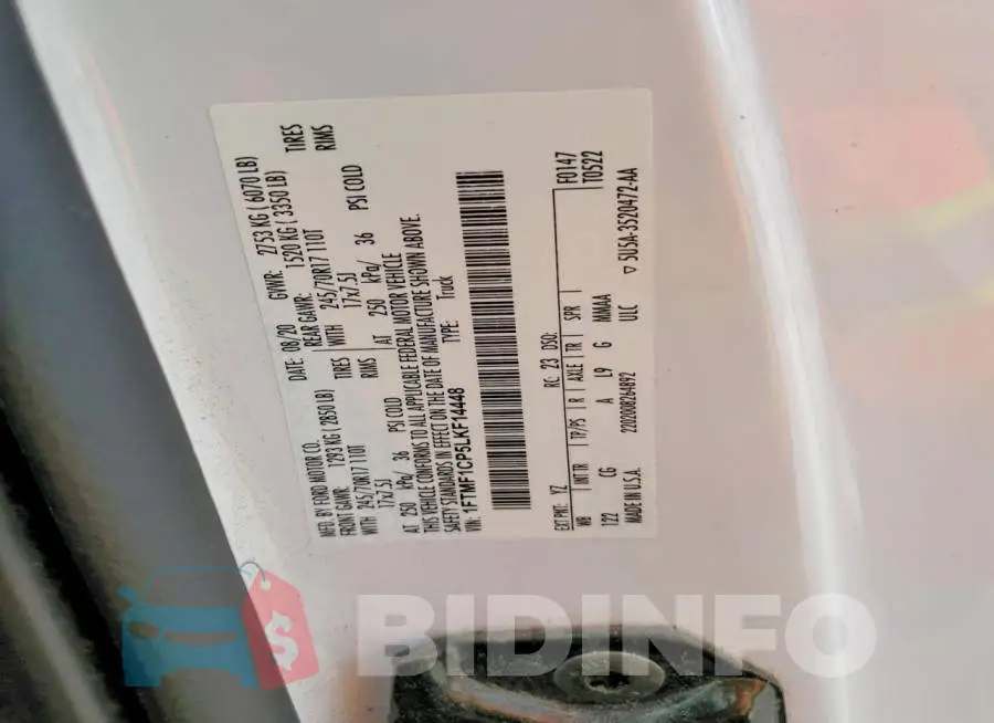 1FTMF1CP5LKF14448 Photo# 12