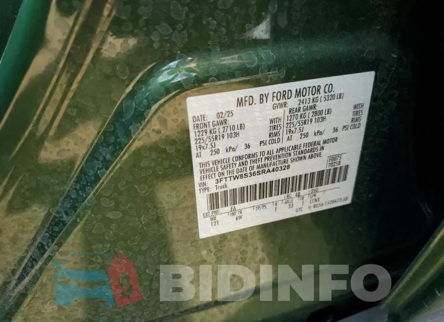 3FTTW8S36SRA40328 Photo# 12