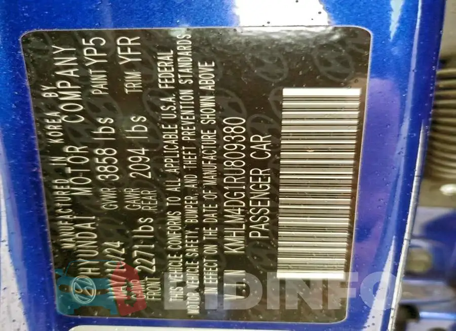 KMHLM4DG1RU809380 Photo# 13
