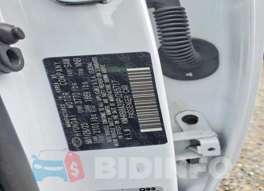 KMHRB8A39PU265717 Photo# 12