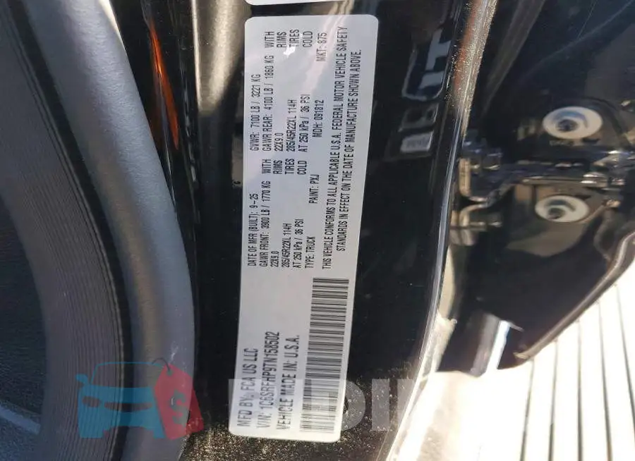 1C6SRFHP9TN158502 Photo# 12