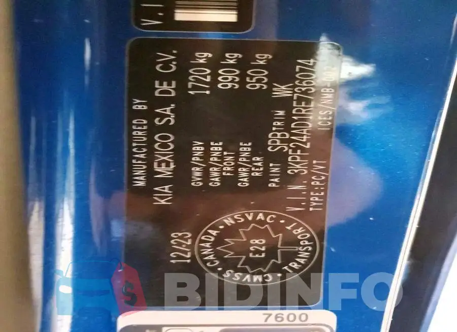 3KPF24AD1RE736074 Photo# 12