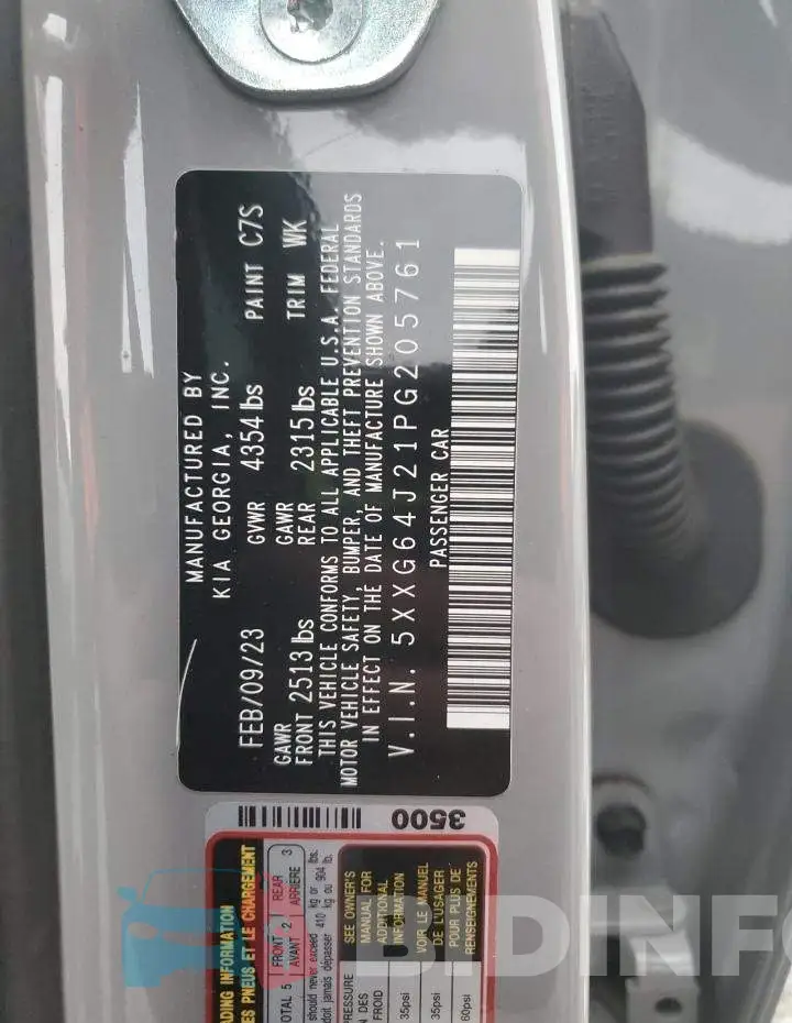 5XXG64J21PG205761 Photo# 12
