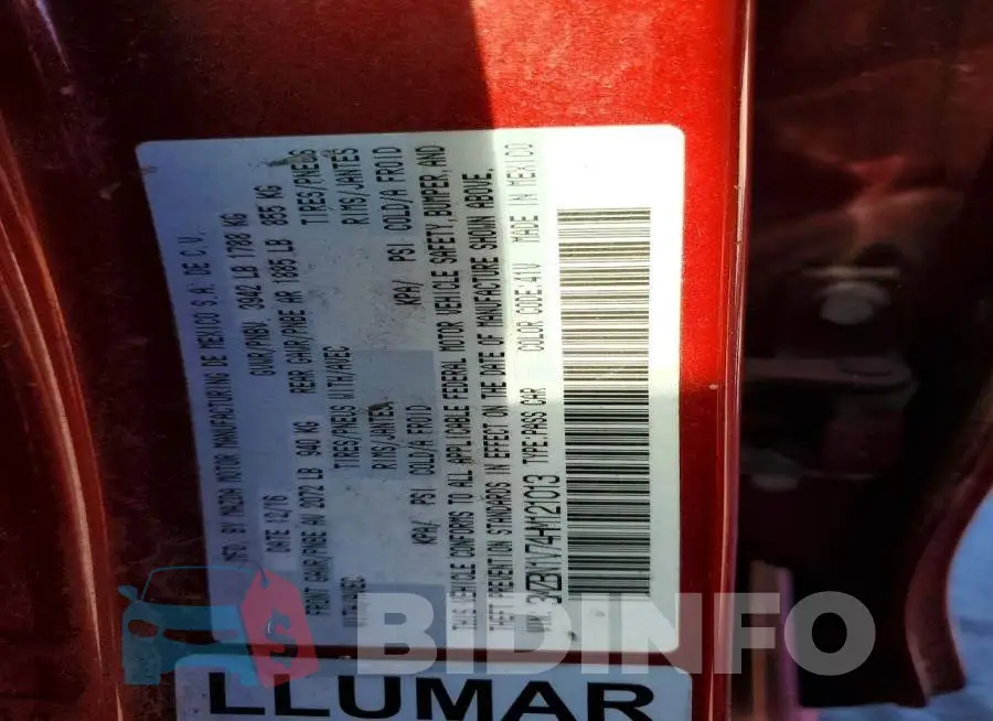 3MZBN1V74HM121013 Photo# 12