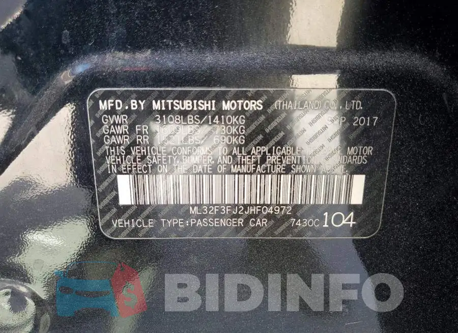 ML32F3FJ2JHF04972 Photo# 13