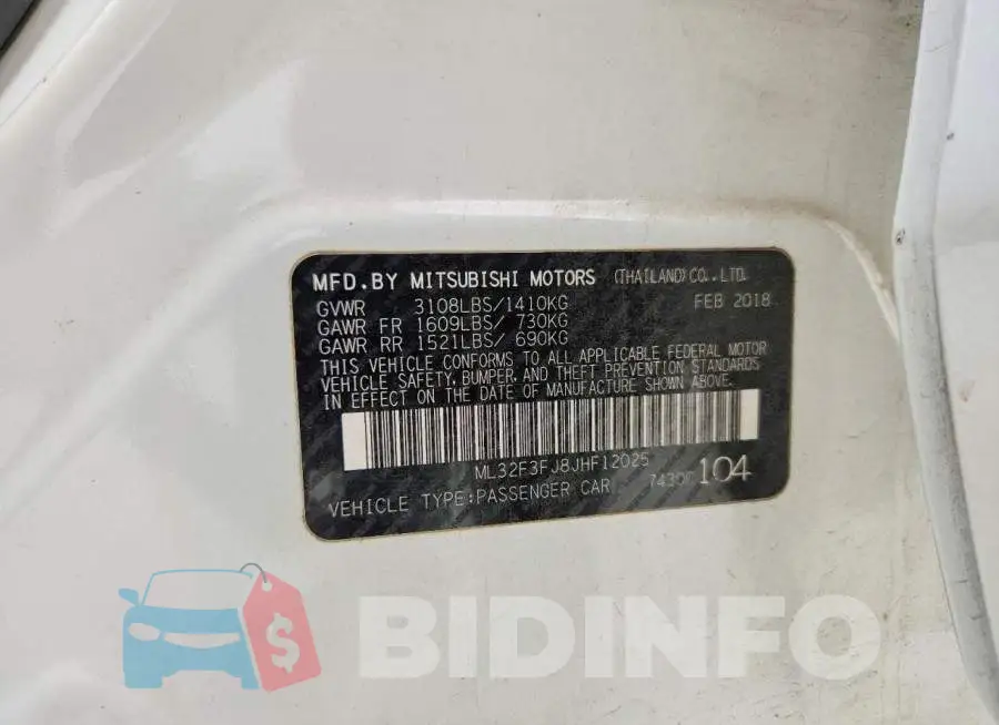 ML32F3FJ8JHF12025 Photo# 12