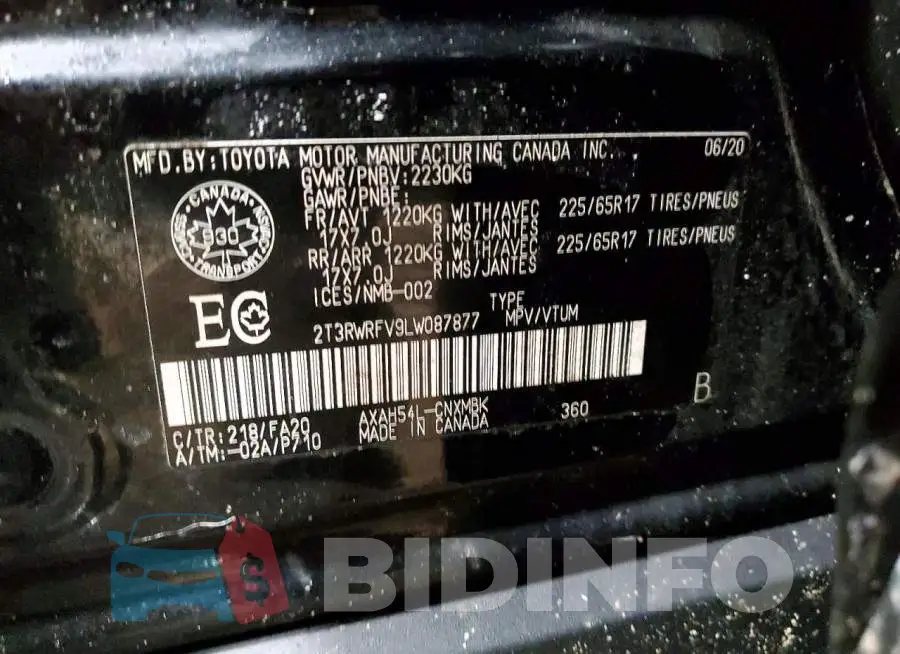 2T3RWRFV9LW087877 Photo# 13