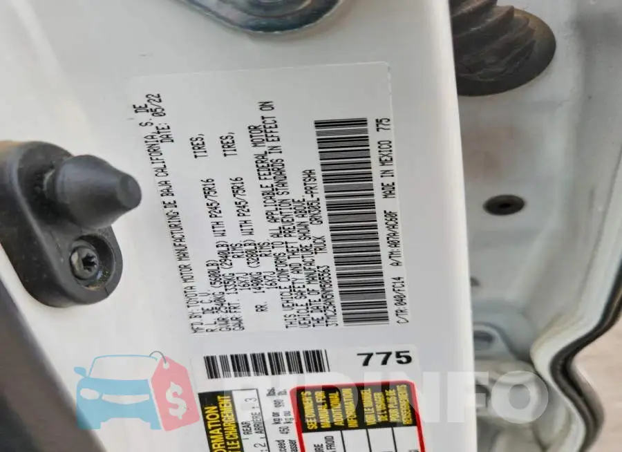 3TMCZ5AN5NM505563 Photo# 12