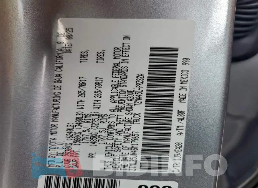 3TMLB5JN4SM179657 Photo# 12