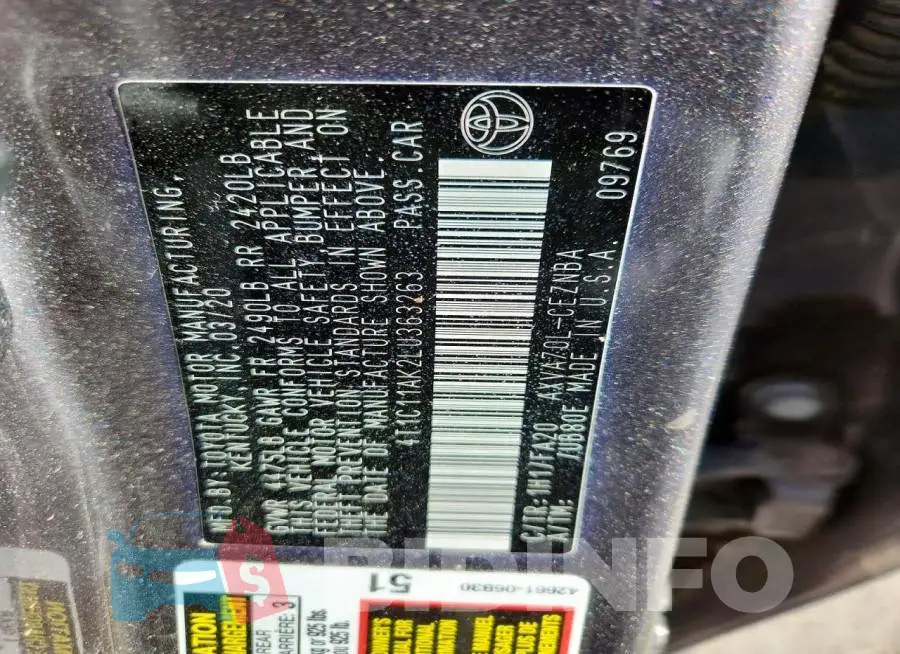 4T1C11AK2LU363263 Photo# 13